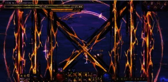 环绕型切线机制躲避粗线画面