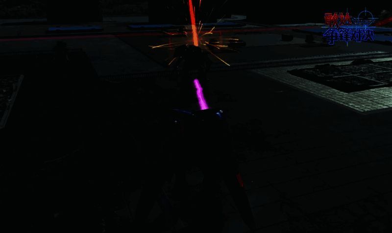 尊者敢达&风云再起分离形态光束布技能展示图