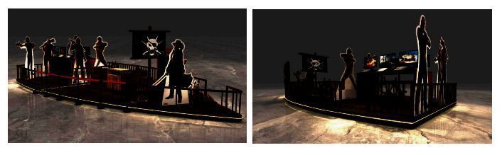 快闪店位置等相关信息图