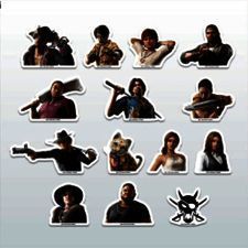 打卡获得的贴纸展示图