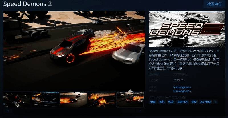 《Speed Demons 2》相关宣传图