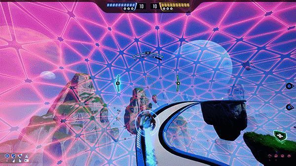 《芯球争霸》物理元素画面