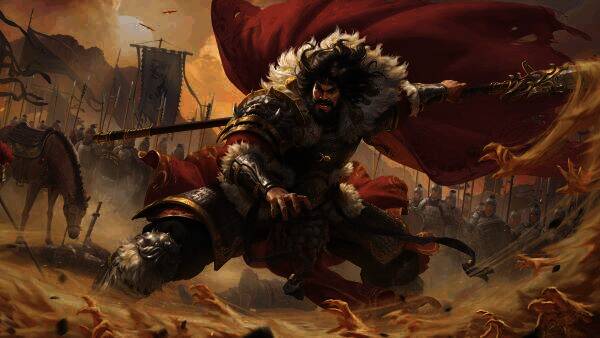 势吞海岳*谋华雄皮肤形象