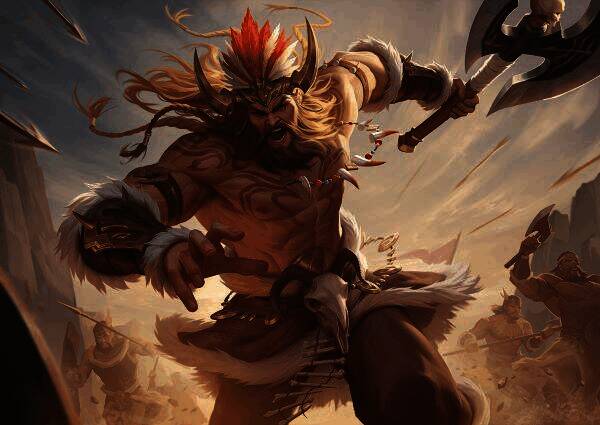 百蛮戎行*SP孟获皮肤盲盒活动画面