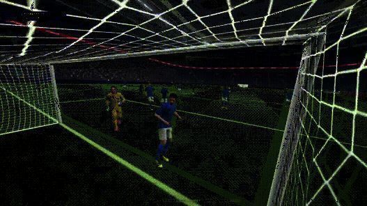 拉姆精确传中动图