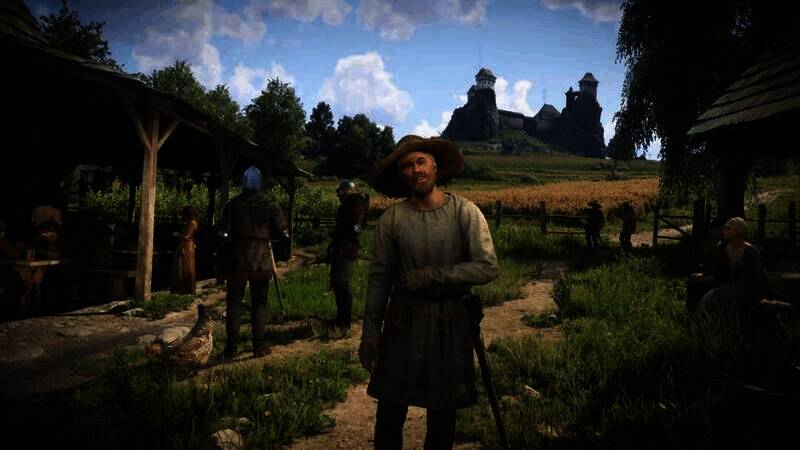 《天国：拯救2》大街撒钱场景图