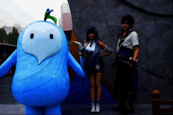 曜招揽星之队成员活动现场图片