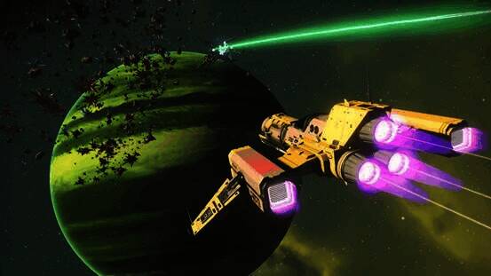 《无人深空》宇宙画面