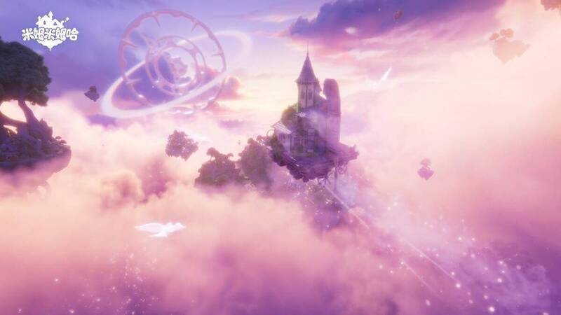 《米姆米姆哈》游戏中浮空岛与飞屋场景