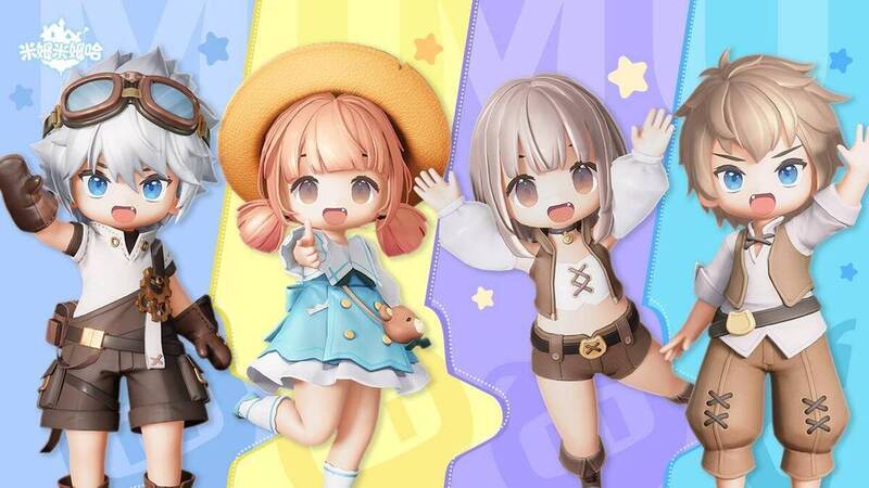 《米姆米姆哈》游戏中多样服装风格人物形象