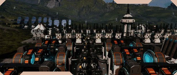 建设基地迈向繁荣的游戏画面