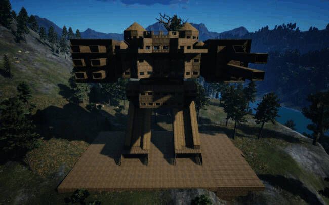 《帝国神话》中玩家建造的机甲高达图片2