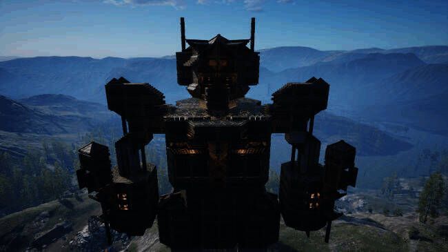 《帝国神话》中玩家建造的变形金刚图片1