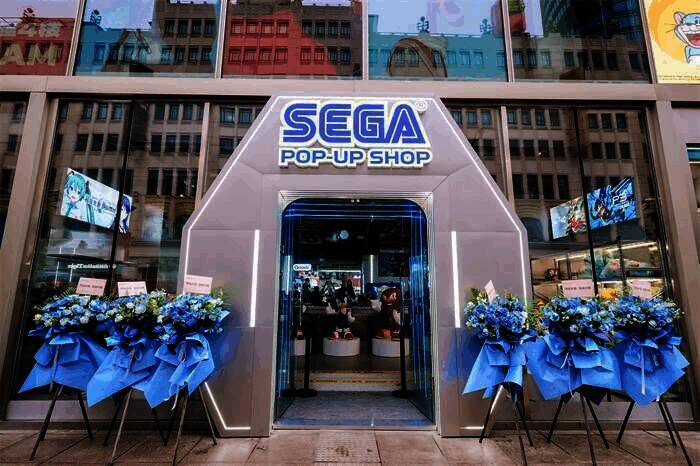 世嘉快闪店现场图2