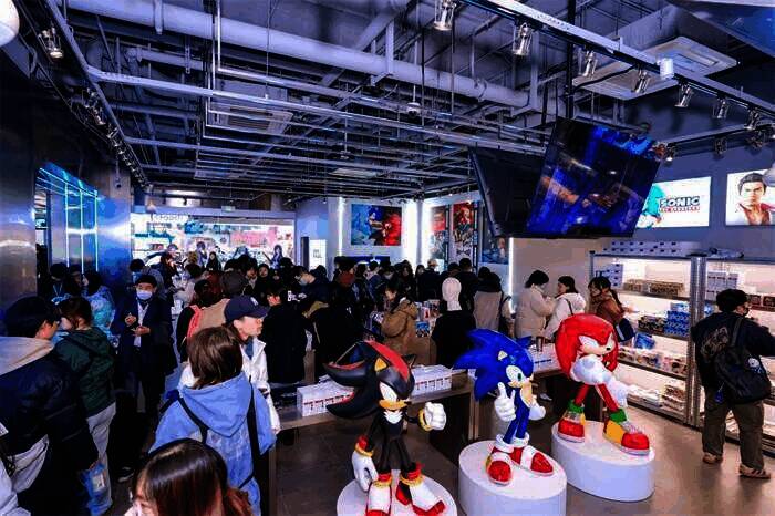 世嘉快闪店全景图2