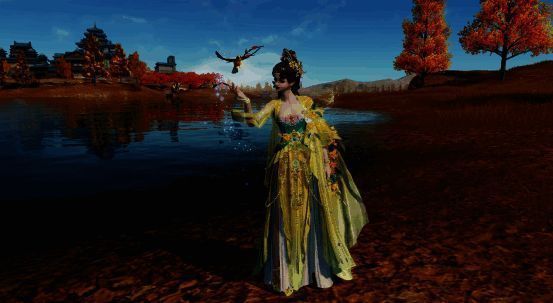 缡风·坠秋月肩饰展示图