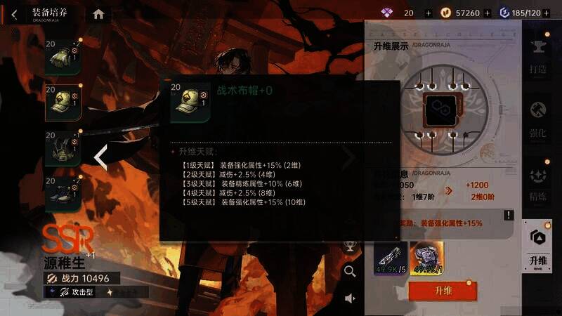 装备升维奖励界面图