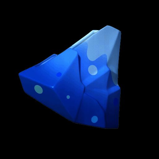 《蛋仔派对》小浮冰霜霜携带冰山画面