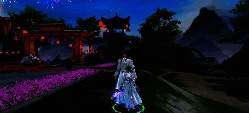 橙小七和柠小沫游戏角色截图