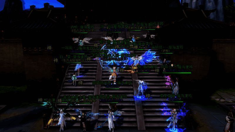 势力部分成员游戏角色截图