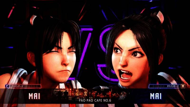 《街头霸王6》不知火舞角色选择界面视频截图8