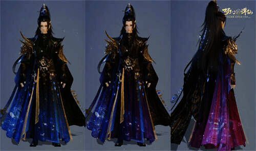 全新成男体型展示图