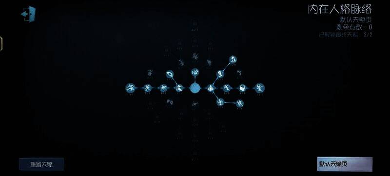 天赋推荐一示意图