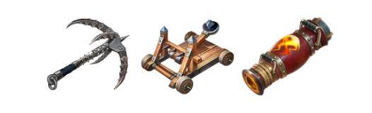 精工铁爪、喷火筒、天工臂天工装备图片