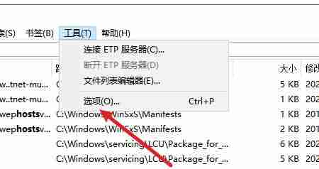 选择选项截图