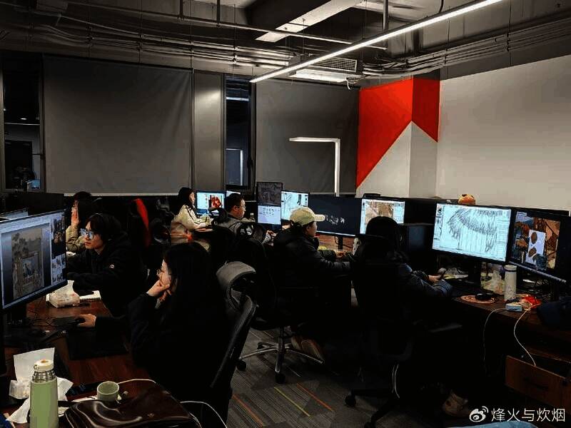 美术组工作图片