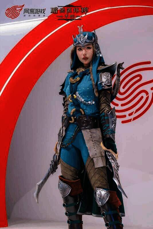 雾刃Coser现场展示