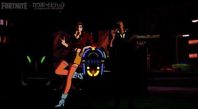 《堡垒之夜》与《星际牛仔》联动相关画面1