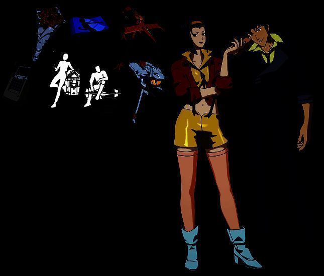 《星际牛仔》动画经典画面