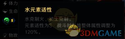 荒野国度属性适性加成相关图片