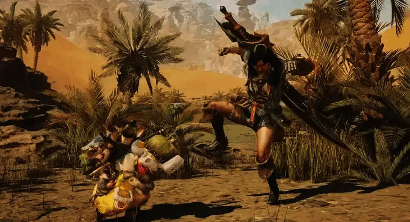 《怪物猎人：荒野》游戏画面1