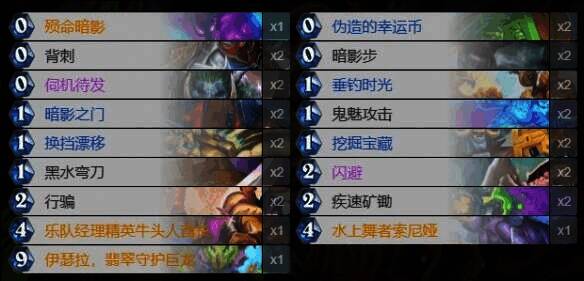 奇迹贼卡组相关图片