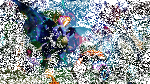 《创造吧！我们的星球》中啾啾进化动态画面