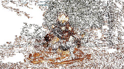 霸王晶龙啾不同阶段姿态动态画面