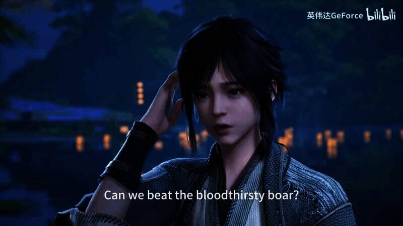 《诛仙世界》英伟达Audio2Face展示视频截图1