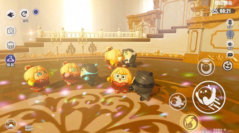 世纪舞会舞台蛋仔表演图