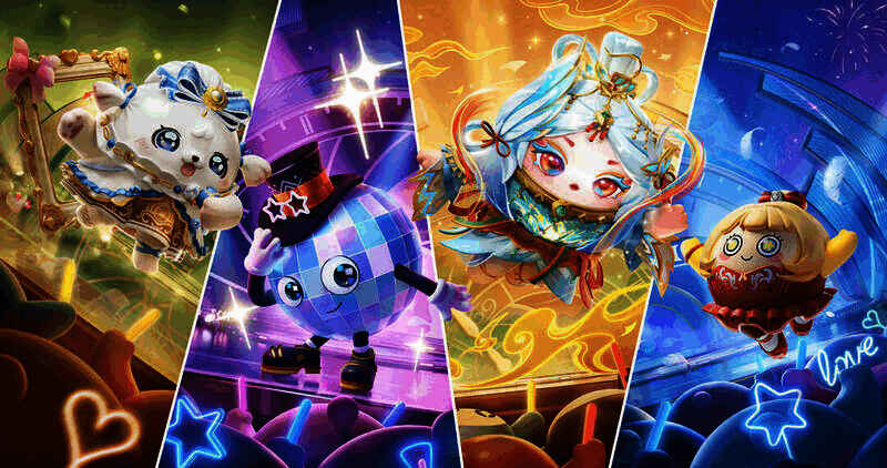 世纪之舞主题盲盒角色图