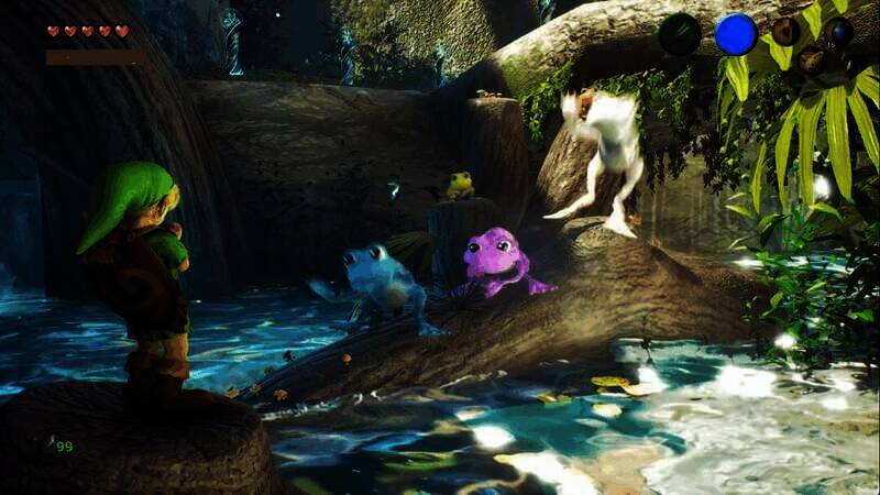 《塞尔达：时之笛》重制版游戏画面截图6