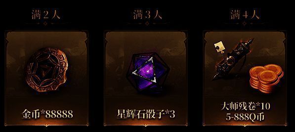 《龙息：神寂》小队点亮星光人数礼详情图