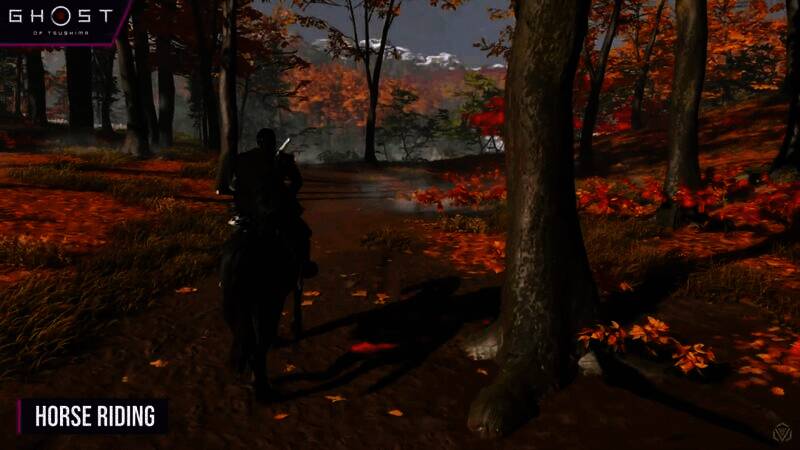 《刺客信条：影》女主骑马画面