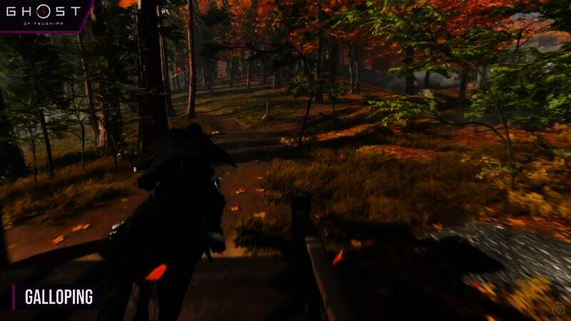 《刺客信条：影》女主驰骋画面