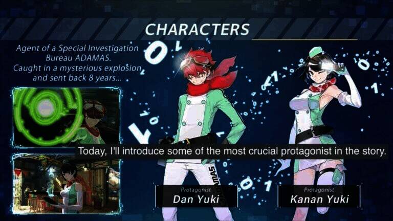 主角Dan Yuki / Kanan Yuki形象图