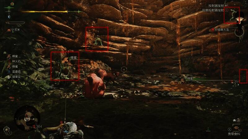 麻痹菇和蜂蜜采集位置图7