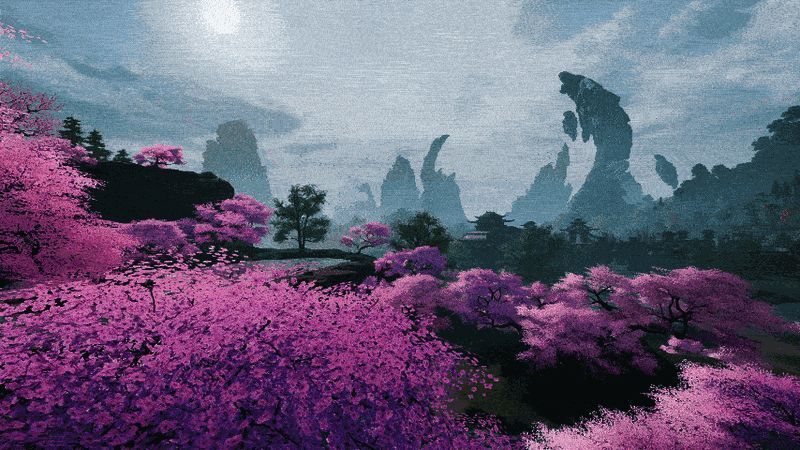 《诛仙2》御剑飞行动态图2