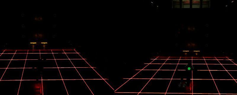 双影奇境隐藏关卡激光密集场景1