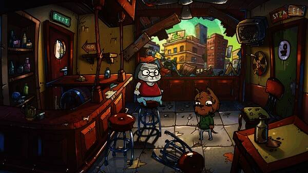 《穿越僵尸启示录：开始》游戏场景2